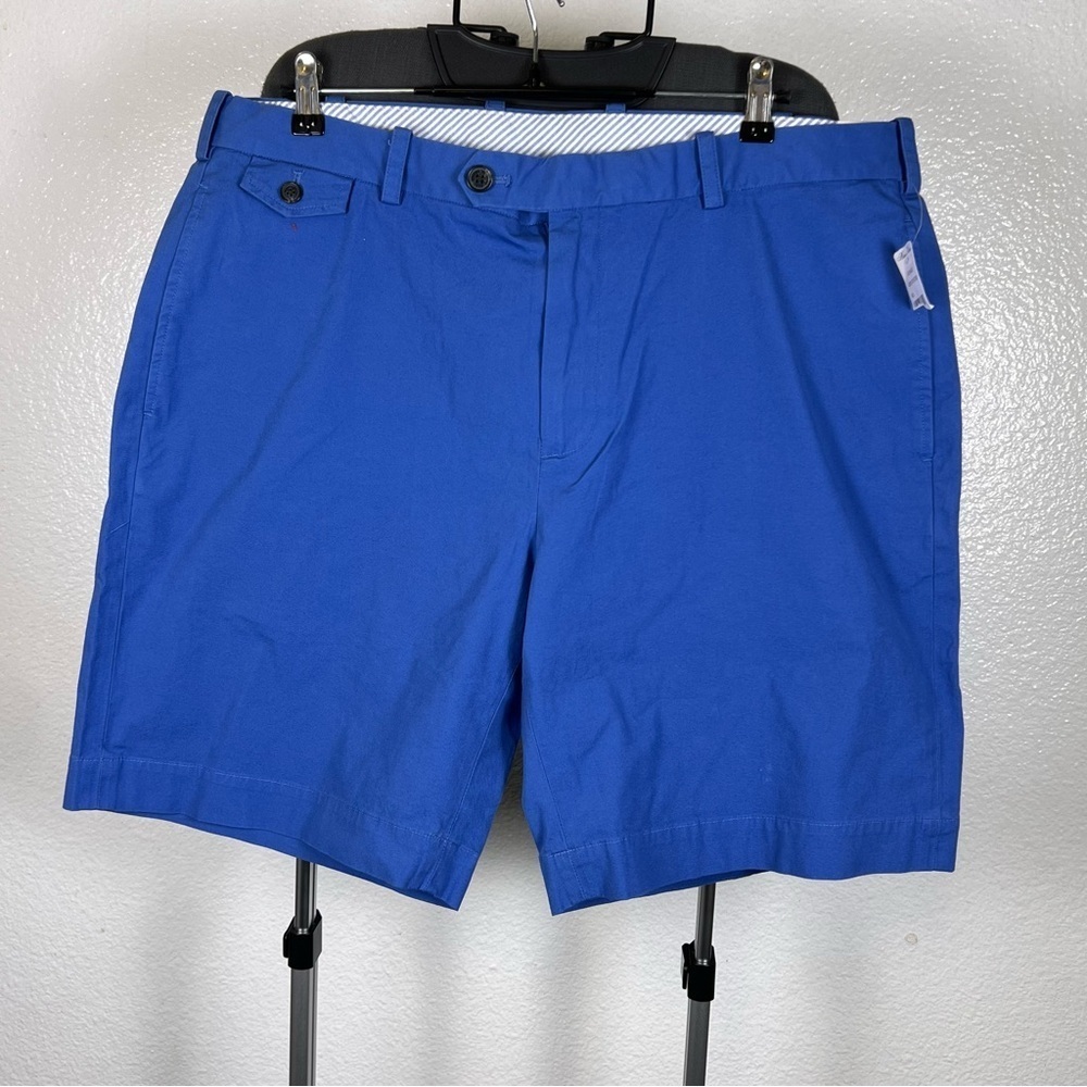 Brooks Brothers Royal Blue Flat Front Bermuda Shorts W40 / 9” Inseam